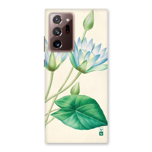 Blue Lotus Back Case for Galaxy Note 20 Ultra