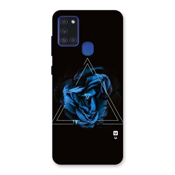 Blue Magic Triangle Back Case for Galaxy A21s
