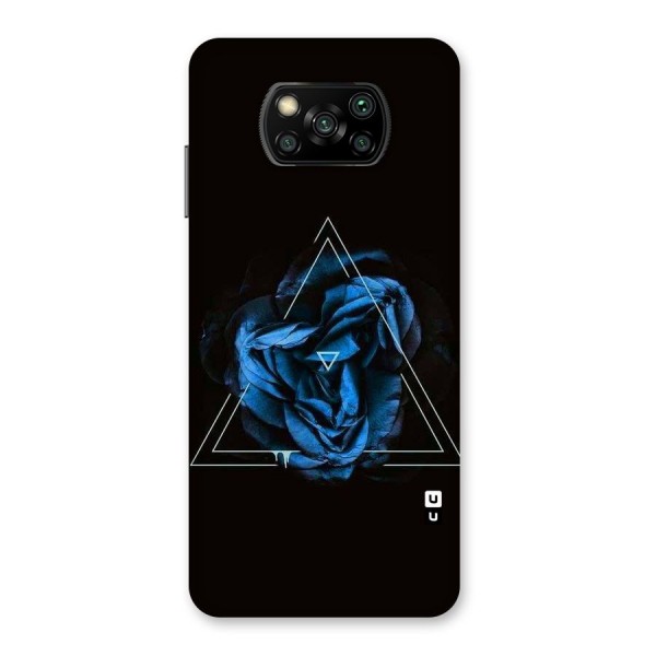 Blue Magic Triangle Back Case for Poco X3