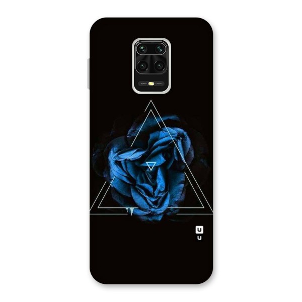 Blue Magic Triangle Back Case for Redmi Note 9 Pro Max