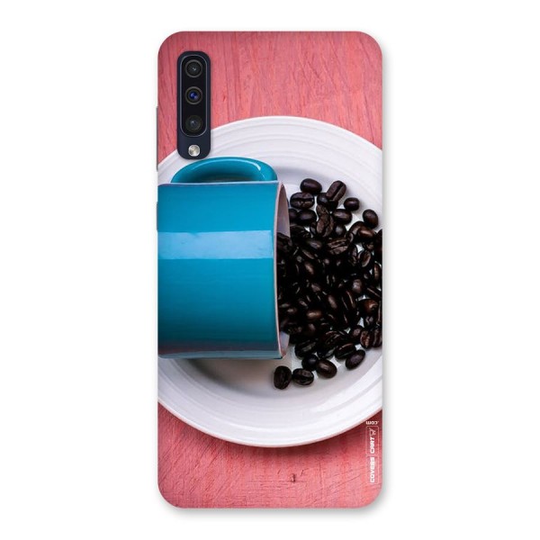 Blue Mug And Beans Back Case for Galaxy A50s