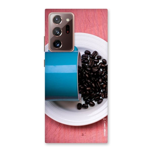 Blue Mug And Beans Back Case for Galaxy Note 20 Ultra
