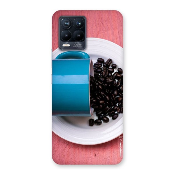 Blue Mug And Beans Back Case for Realme 8 Pro