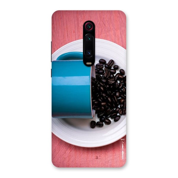 Blue Mug And Beans Back Case for Redmi K20 Pro