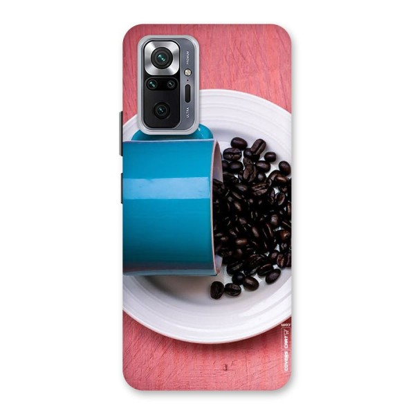 Blue Mug And Beans Back Case for Redmi Note 10 Pro