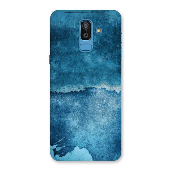 Blue Paint Wall Back Case for Galaxy J8