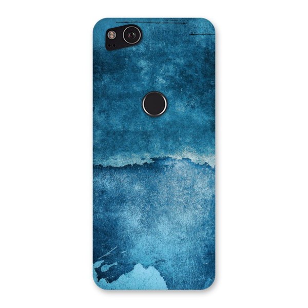 Blue Paint Wall Back Case for Google Pixel 2