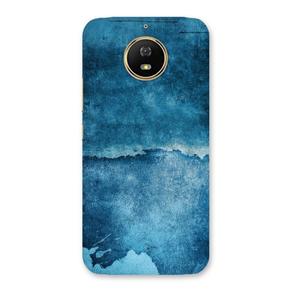 Blue Paint Wall Back Case for Moto G5s