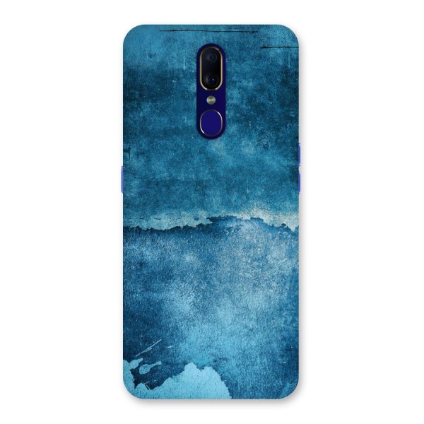Blue Paint Wall Back Case for Oppo F11