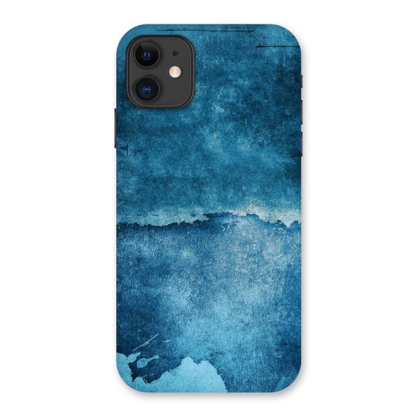 Blue Paint Wall Back Case for iPhone 11