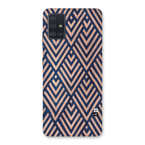 Blue Peach Back Case for Galaxy A51