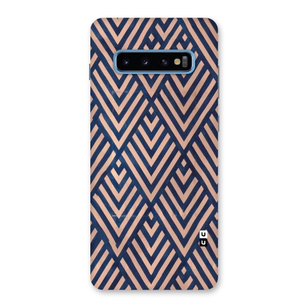 Blue Peach Back Case for Galaxy S10 Plus