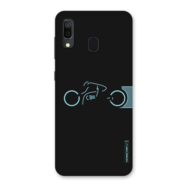 Blue Ride Back Case for Galaxy A30