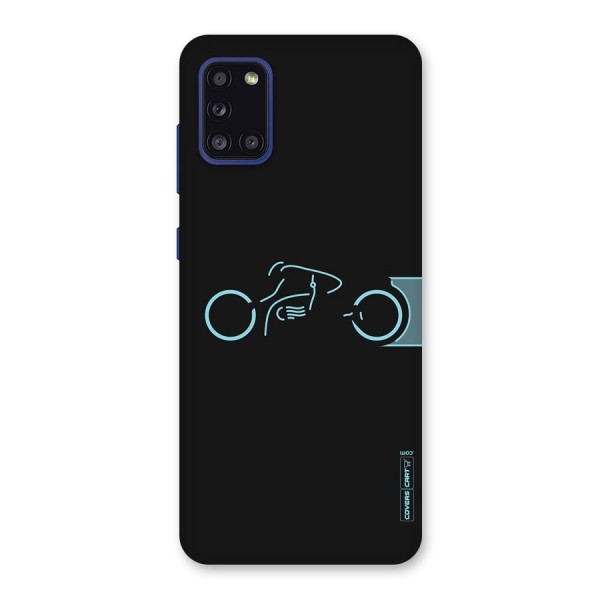 Blue Ride Back Case for Galaxy A31