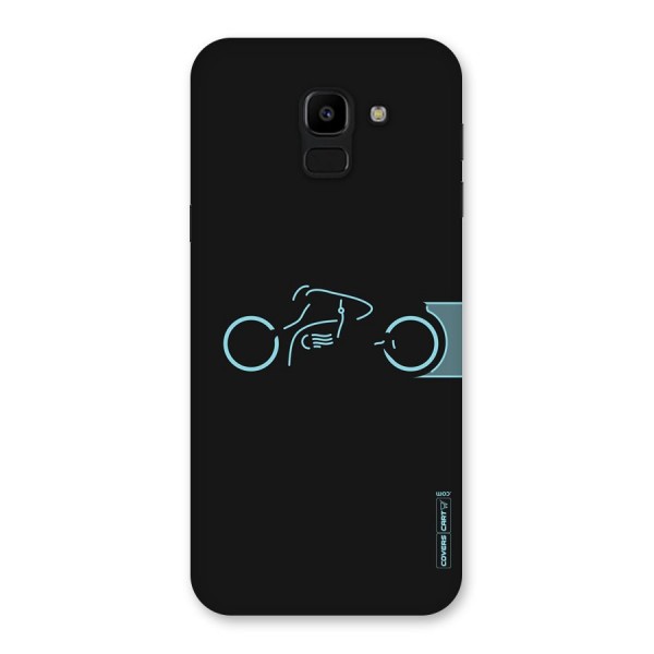 Blue Ride Back Case for Galaxy J6