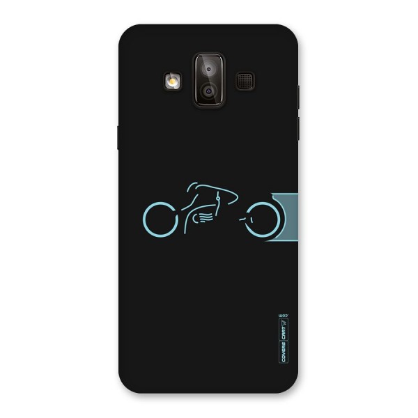 Blue Ride Back Case for Galaxy J7 Duo