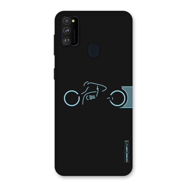 Blue Ride Back Case for Galaxy M30s