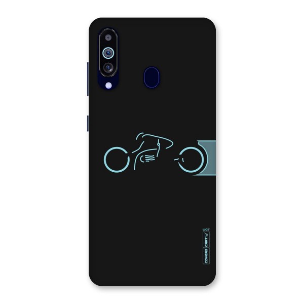 Blue Ride Back Case for Galaxy M40