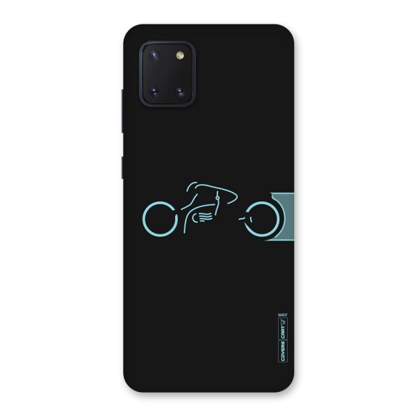 Blue Ride Back Case for Galaxy Note 10 Lite