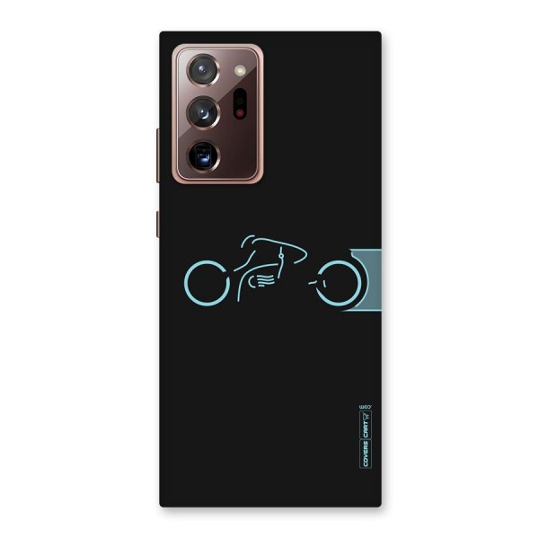 Blue Ride Back Case for Galaxy Note 20 Ultra