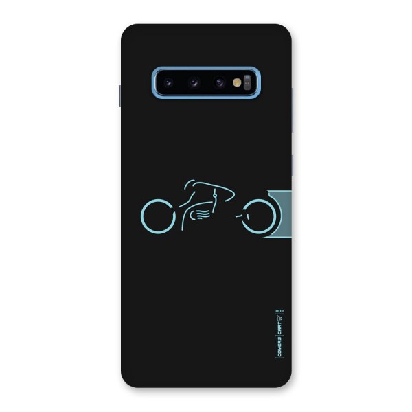 Blue Ride Back Case for Galaxy S10 Plus