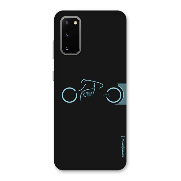 Blue Ride Back Case for Galaxy S20