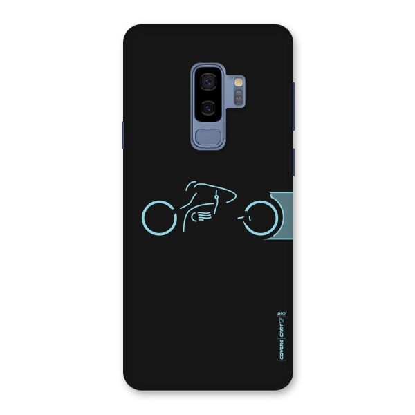 Blue Ride Back Case for Galaxy S9 Plus