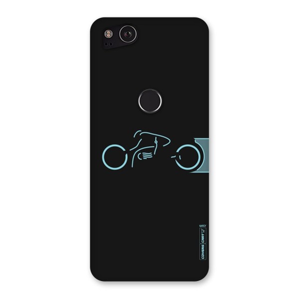 Blue Ride Back Case for Google Pixel 2