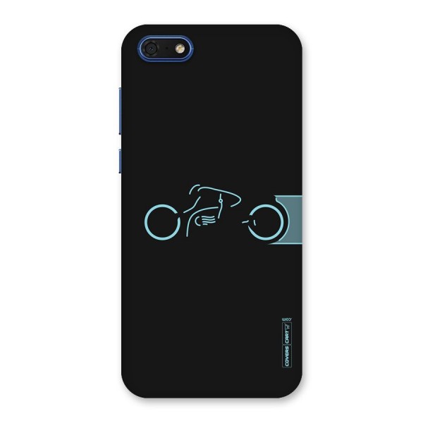 Blue Ride Back Case for Honor 7s