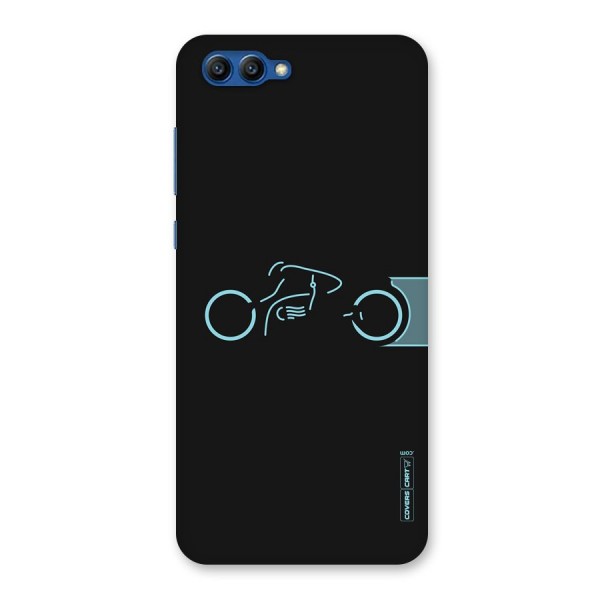 Blue Ride Back Case for Honor View 10