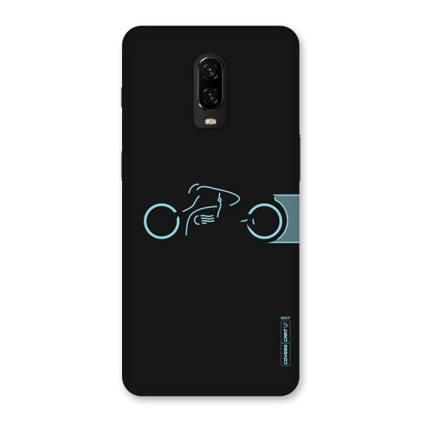 Blue Ride Back Case for OnePlus 6T