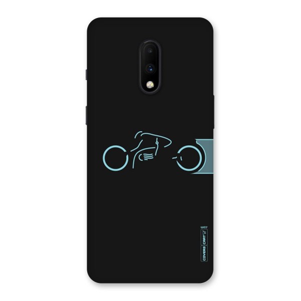 Blue Ride Back Case for OnePlus 7