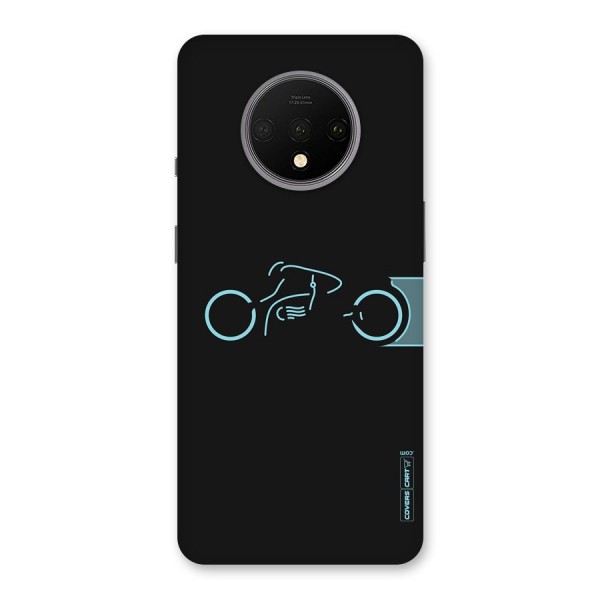 Blue Ride Back Case for OnePlus 7T
