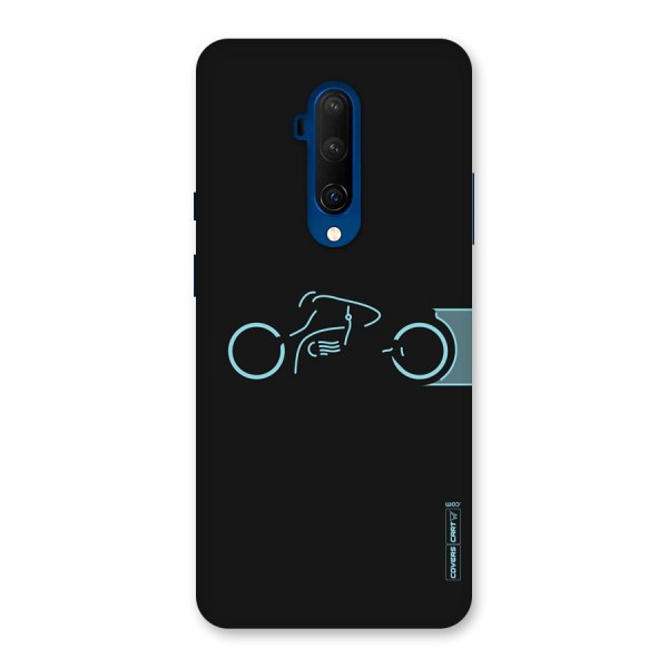 Blue Ride Back Case for OnePlus 7T Pro