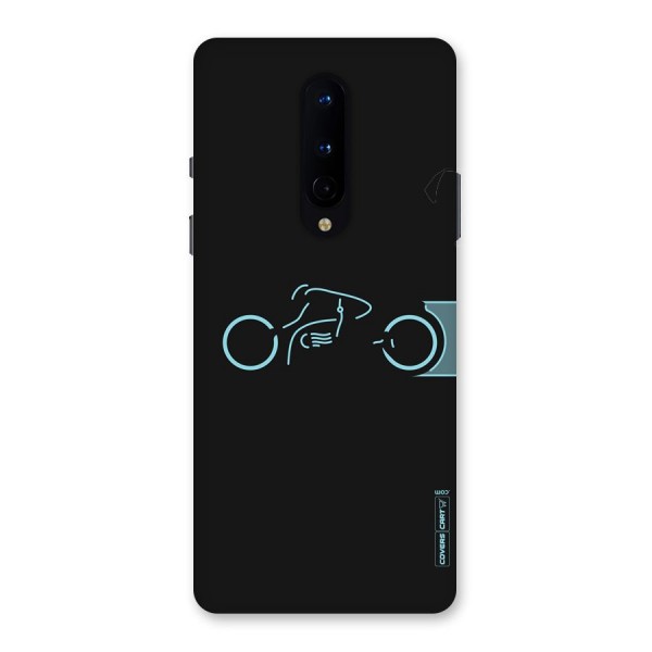 Blue Ride Back Case for OnePlus 8