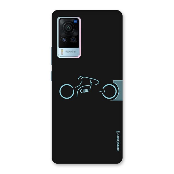 Blue Ride Back Case for Vivo X60 Pro