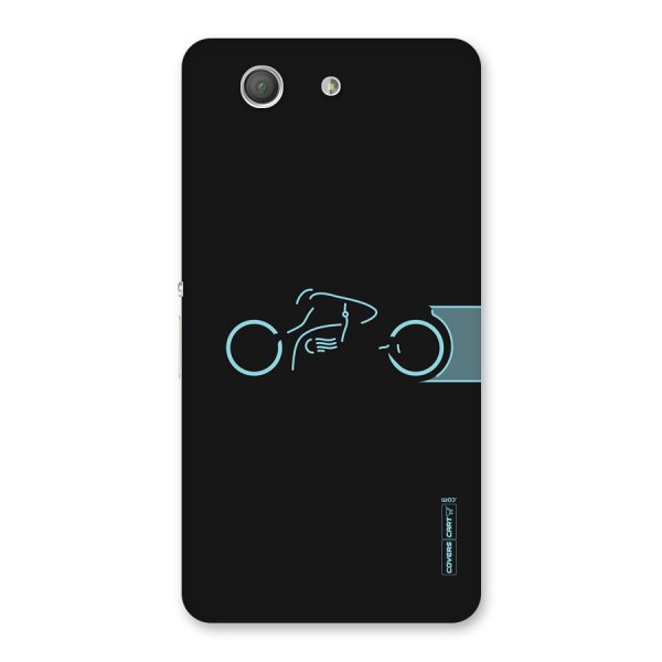 Blue Ride Back Case for Xperia Z3 Compact