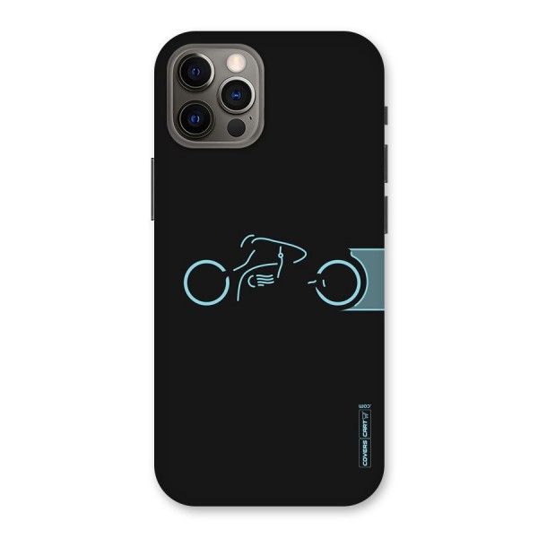 Blue Ride Back Case for iPhone 12 Pro