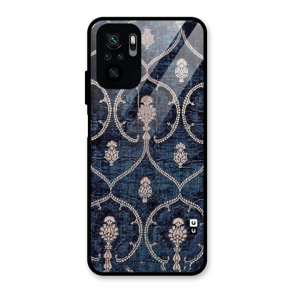 Blue Shade Rug Glass Back Case for Redmi Note 10