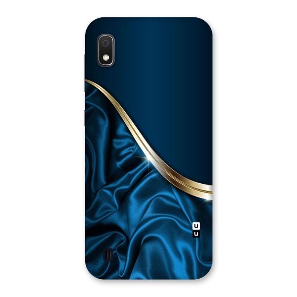 Blue Smooth Flow Back Case for Galaxy A10