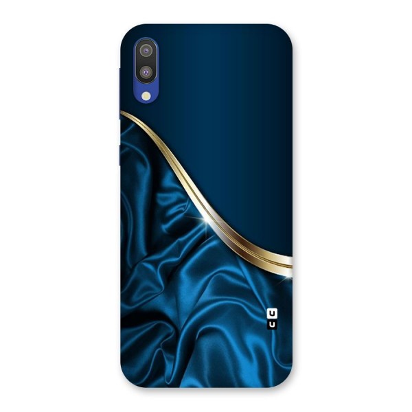 Blue Smooth Flow Back Case for Galaxy M10