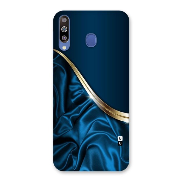 Blue Smooth Flow Back Case for Galaxy M30