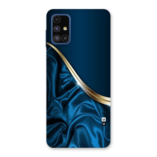 Blue Smooth Flow Back Case for Galaxy M51