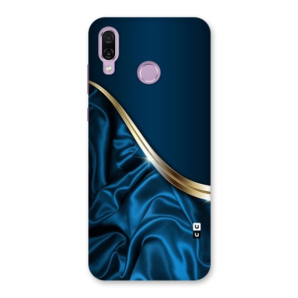 Blue Smooth Flow Back Case for Honor Play