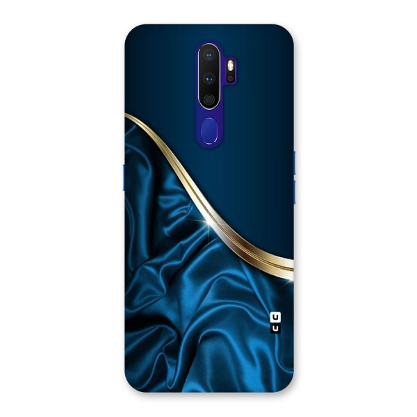 Blue Smooth Flow Back Case for Oppo A9 (2020)