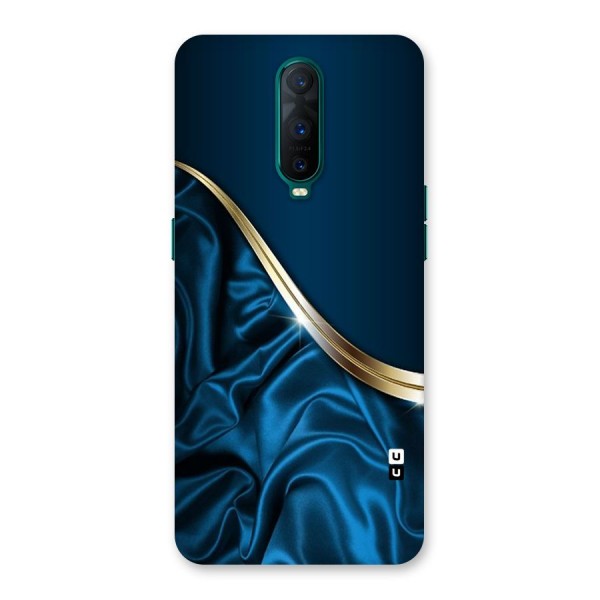 Blue Smooth Flow Back Case for Oppo R17 Pro