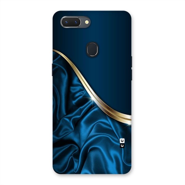 Blue Smooth Flow Back Case for Oppo Realme 2