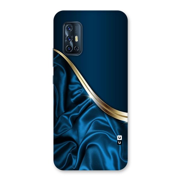 Blue Smooth Flow Back Case for Vivo V17