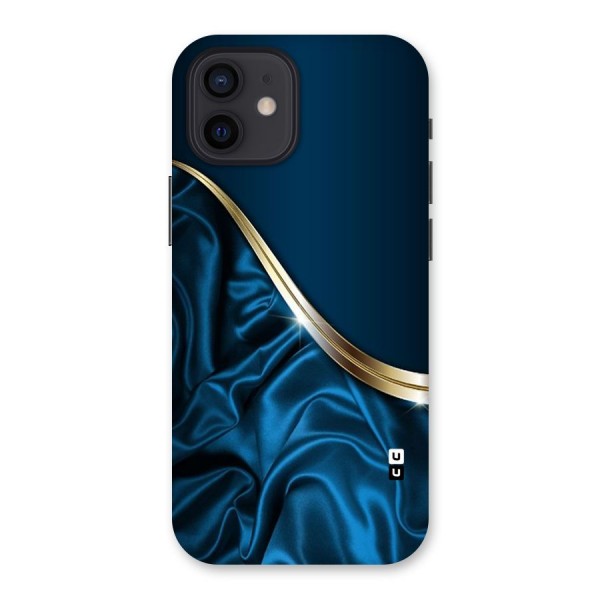 Blue Smooth Flow Back Case for iPhone 12