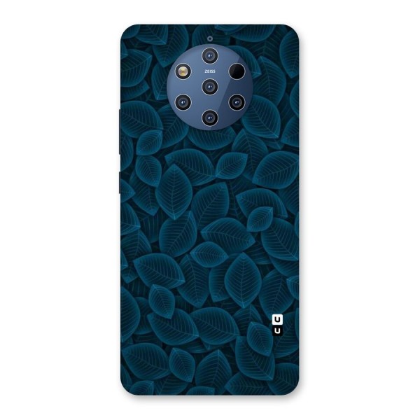 Blue Thin Leaves Back Case for Nokia 9 PureView